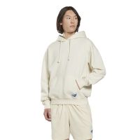 Felpa da tennis da uomo Reebok Les Mills Natural Dye Vector Hoodie - Beige Felpa da tennis da uomo Reebok Les Mills Natural Dye Vector Hoodie - Beige