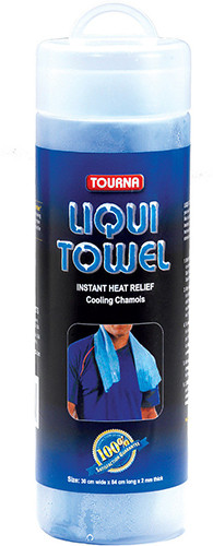 Ręcznik tenisowy Tourna Liqui Towel - blue