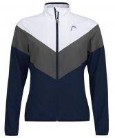 Damen Tennissweatshirt Head Club 22 Jacket W - dark blue