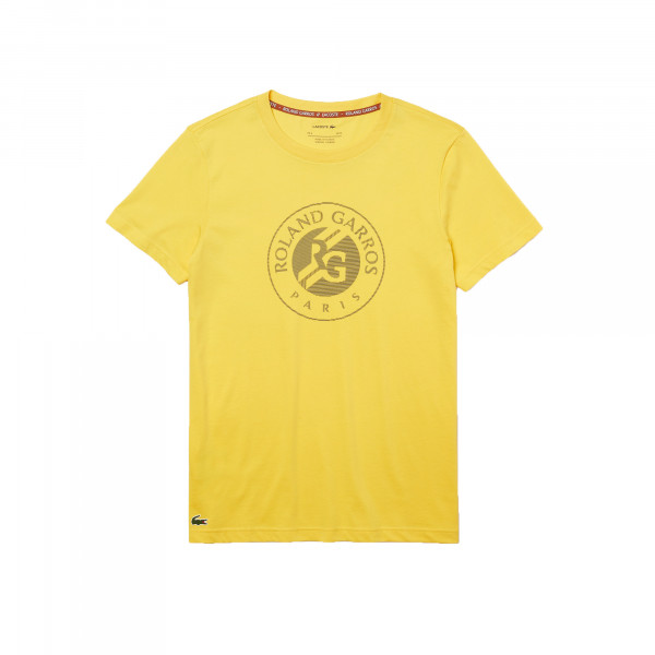  Lacoste Roland Garros T-Shirt M - yellow