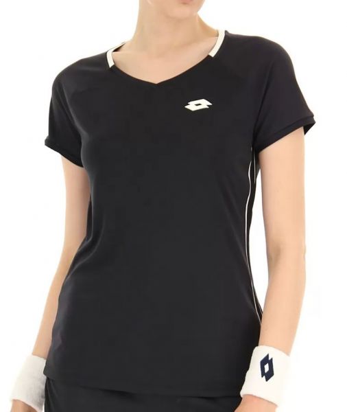 Tenisa T-krekls sievietēm Lotto Squadra W II Tee - all black