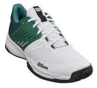Chaussures de tennis pour hommes Wilson Kaos Devo 2.0 - white/evergreen
