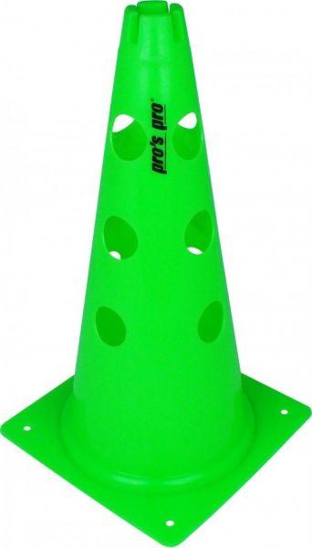 Cônes Pro's Pro Marking Cone with holes 1P - green