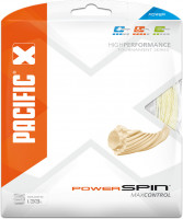 Tennis String Pacific Power Spin (12,2 m) - white