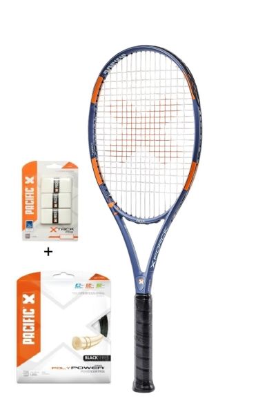 Raquette de tennis Pacific BXT X Force Pro 308 + cordes