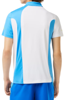 Мъжка тениска с якичка Lacoste SPORT Novak Djokovic Regular Fit Colorblock Polo - blue/white Мъжка тениска с якичка Lacoste SPORT Novak Djokovic Regular Fit Colorblock Polo - blue/white