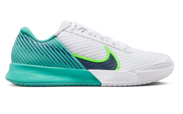 Męskie buty tenisowe Nike Zoom Vapor Pro 2 - white/midnight navy/green strike