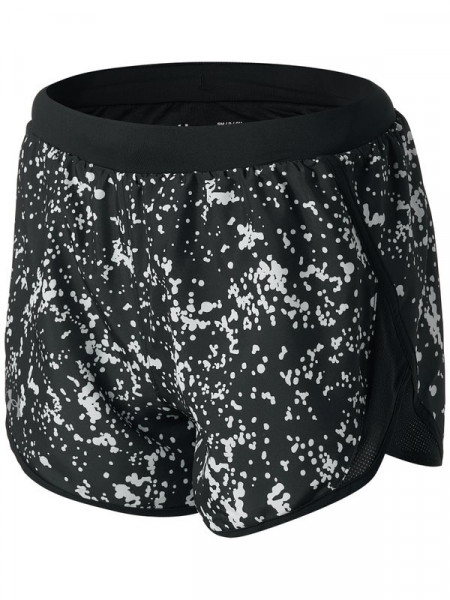 Damskie spodenki tenisowe Under Armour Women's Under Armour Fly By 2.0 Printed Short - black