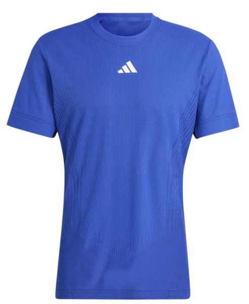 Herren Tennis-T-Shirt Adidas Tennis Airchill Pro Freelift - Blau