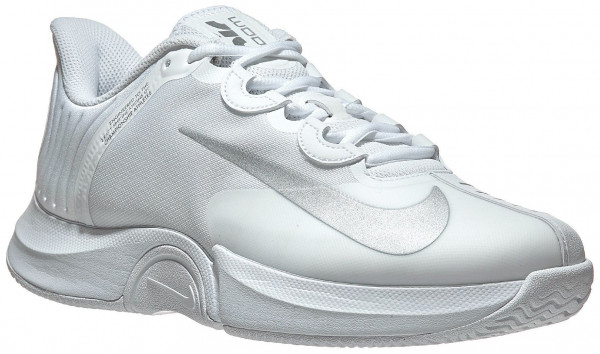 Naiste tennisejalatsid Nike W Air Zoom GP Turbo - white/metallic silver