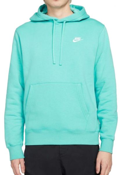 Sudadera de tenis para hombre Nike Sportswear Club Hoodie PO BB -washed teal/washed teal/white