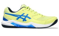 Chaussures de padel pour hommes Asics Gel-Dedicate 8 Padel - glow yellow/illusion blue