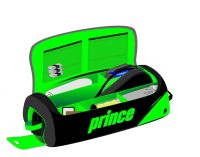 Torba za padel Prince Premium Tournament Bag L - black/green Torba za padel Prince Premium Tournament Bag L - black/green