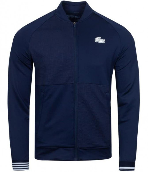  Lacoste Men's Sport Technical Zip Sweatshirt - blue