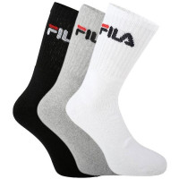 Zokni Fila Tenis Socks 3P - classic/black/grey/white