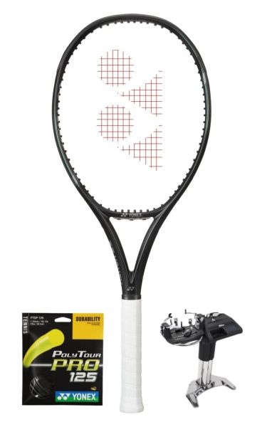 Tennisschläger Yonex Ezone 100L (285g) - aqua/black + Besaitung + Serviceleistung