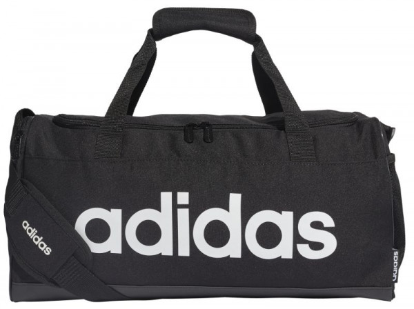 Τσάντα τένις Adidas Lin Duffle S - black/black