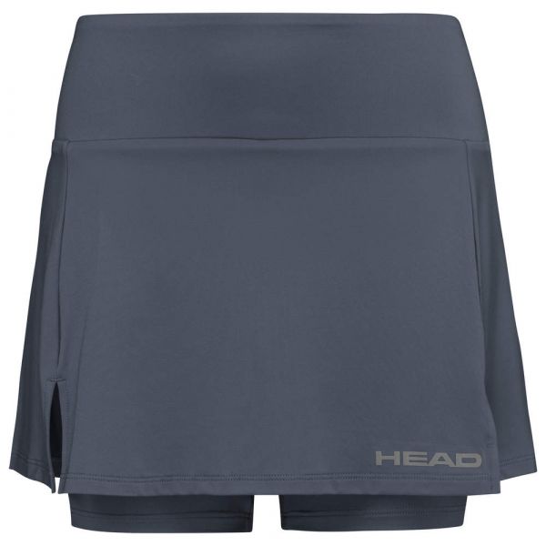 Falda de tenis para mujer Head Club Basic Skort - anthracite