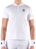Herren Tennispoloshirt Hydrogen Tech Serafino - Weiß