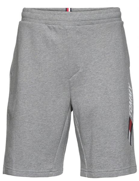 Pantaloncini da tennis da uomo Tommy Hilfiger Essentials Sweatshorts - medium grey heather