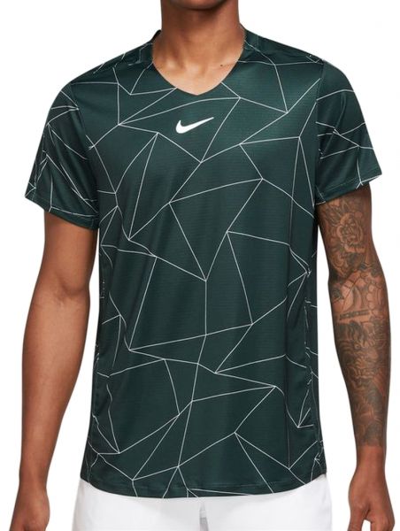  Nike Court Dri-Fit Advantage Crew M - pro green/white
