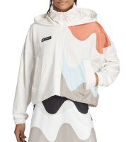 Γυναικεία Φούτερ Adidas Marimekko Tennis Jacket - cloud white/multicolor Γυναικεία Φούτερ Adidas Marimekko Tennis Jacket - cloud white/multicolor