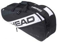 Тенис чанта Head Elite 6R - black/white