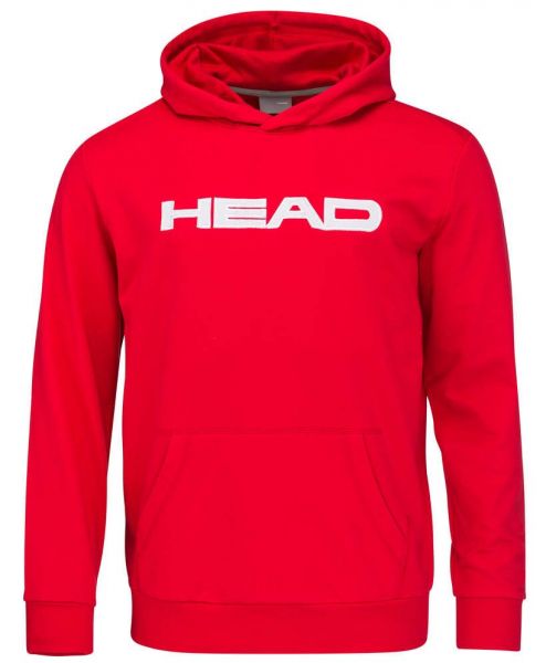 Dječački sportski pulover Head Club Byron Hoodie JR - red