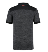 Męskie polo tenisowe K-Swiss Tac Hypercourt Polo Melange - jet black melange Męskie polo tenisowe K-Swiss Tac Hypercourt Polo Melange - jet black melange