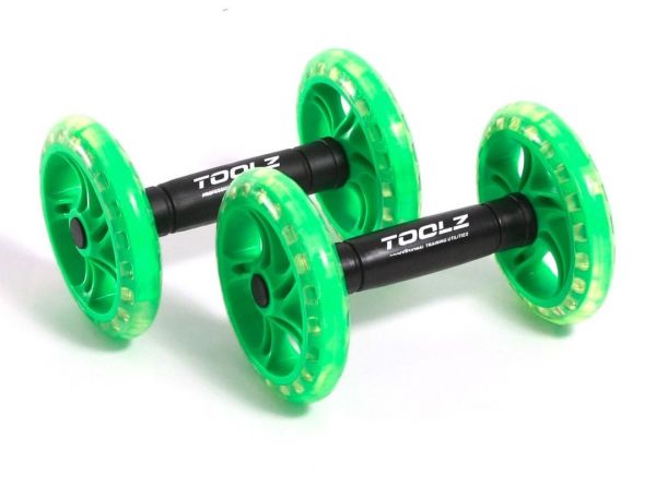 Kotač za trbušnjake Toolz Exercise Dual Wheel