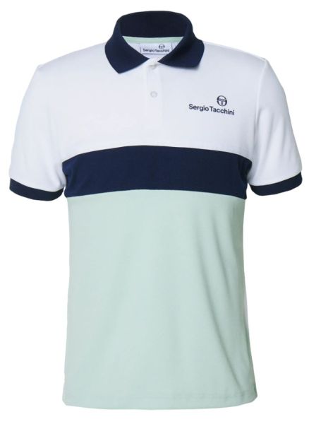 Herren Tennispoloshirt Sergio Tacchini Elfetta Polo Shirt - Mehrfarbig