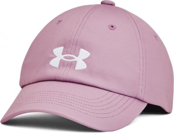  Under Armour Girls Play Up Cap - mauve pink/white