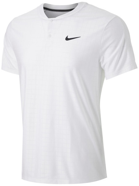 Pánske polokošele Nike Court Dri-Fit Advantage Polo - white/black