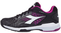 Γυναικεία παπούτσια Diadora Speed Competition 5 + W AG - black/white/purple Γυναικεία παπούτσια Diadora Speed Competition 5 + W AG - black/white/purple