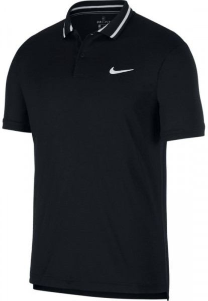  Nike Court Dry Polo Pique - black/white/white
