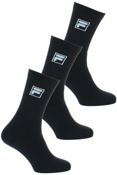 Ponožky Fila Tenis socks Man 3P - black