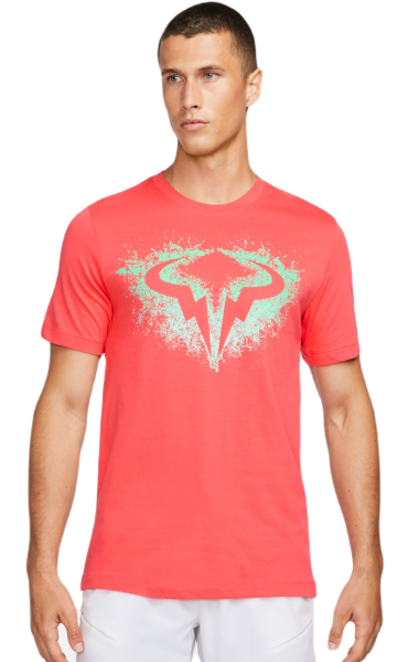 Męski T-Shirt Nike Dri-Fit Rafa Tennis T-Shirt - ember glow