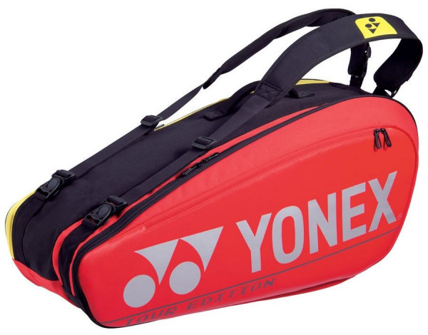  Yonex Pro Racket Bag 6 Pack - red