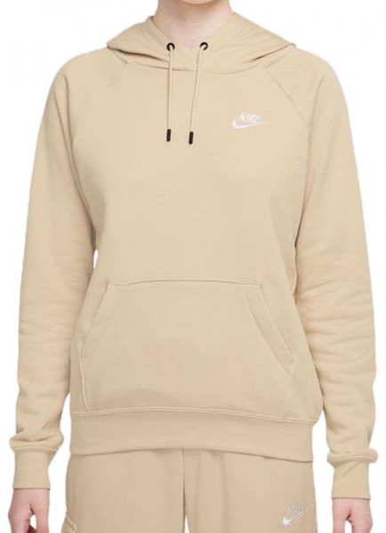  Nike Sportswear Essential Hoodie PO Fleece W - rattan/white