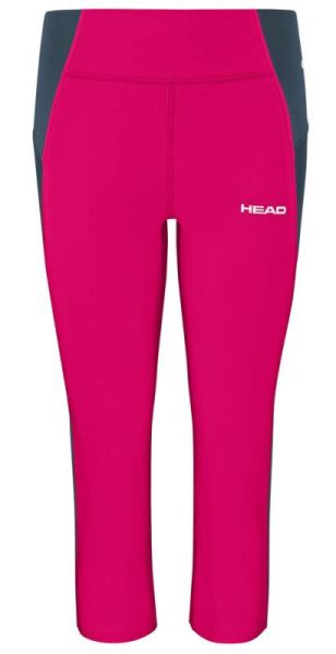 Leggings Head Power 3/4 Tights - mulberry