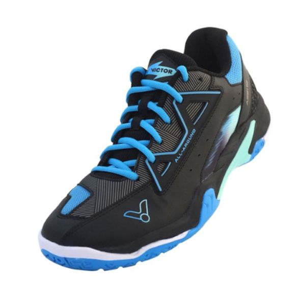 Men's badminton/squash shoes Victor A531W C - black/blue