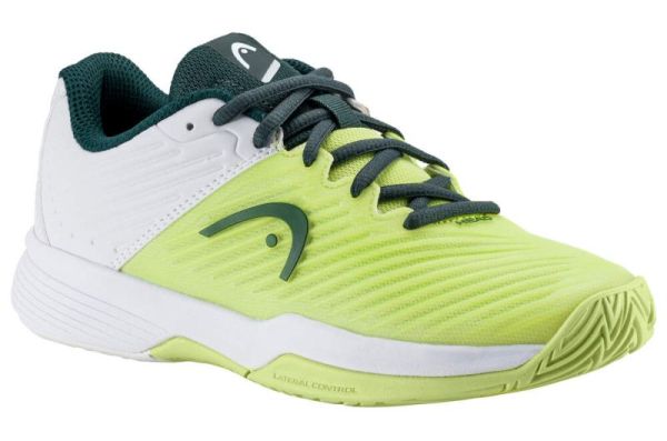 Chaussures de tennis pour juniors Head Revolt Pro 4.0 - light green/white