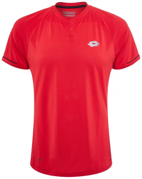 Мъжка тениска с якичка Lotto Space II Polo - red