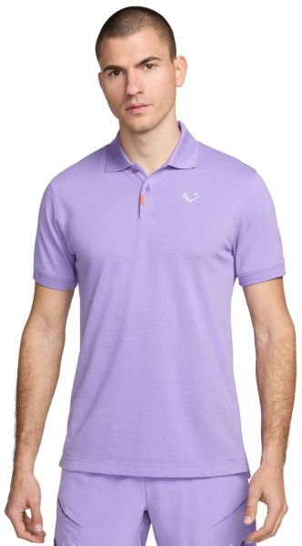 Muški teniski polo Nike Rafa Slim Polo - space purple/white