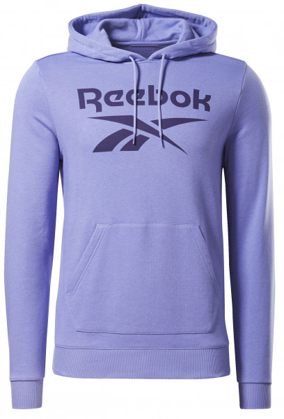 Tenisa džemperis vīriešiem Reebok Identity Big Logo Hoodie M - hyper purple