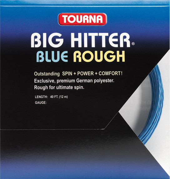 Tenisový výplet Tourna Big Hitter Rough (12 m) - blue