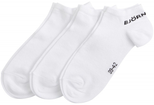 Čarape za tenis Björn Borg Essential Steps 3P - white