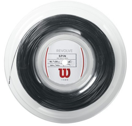 Corda da tennis Wilson Revolve (200 m) - black