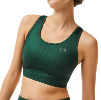 Sportski grudnjak Lacoste SPORT Printed Sports Bra - green Sportski grudnjak Lacoste SPORT Printed Sports Bra - green
