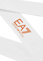 Traka za glavu EA7 Unisex Woven Headband - white/orange Traka za glavu EA7 Unisex Woven Headband - white/orange